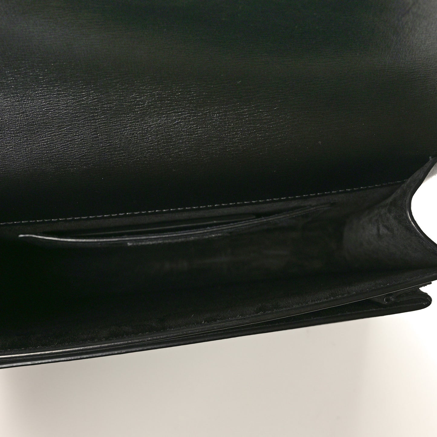 Smooth Calfskin Medium Monogram Sunset Satchel Black