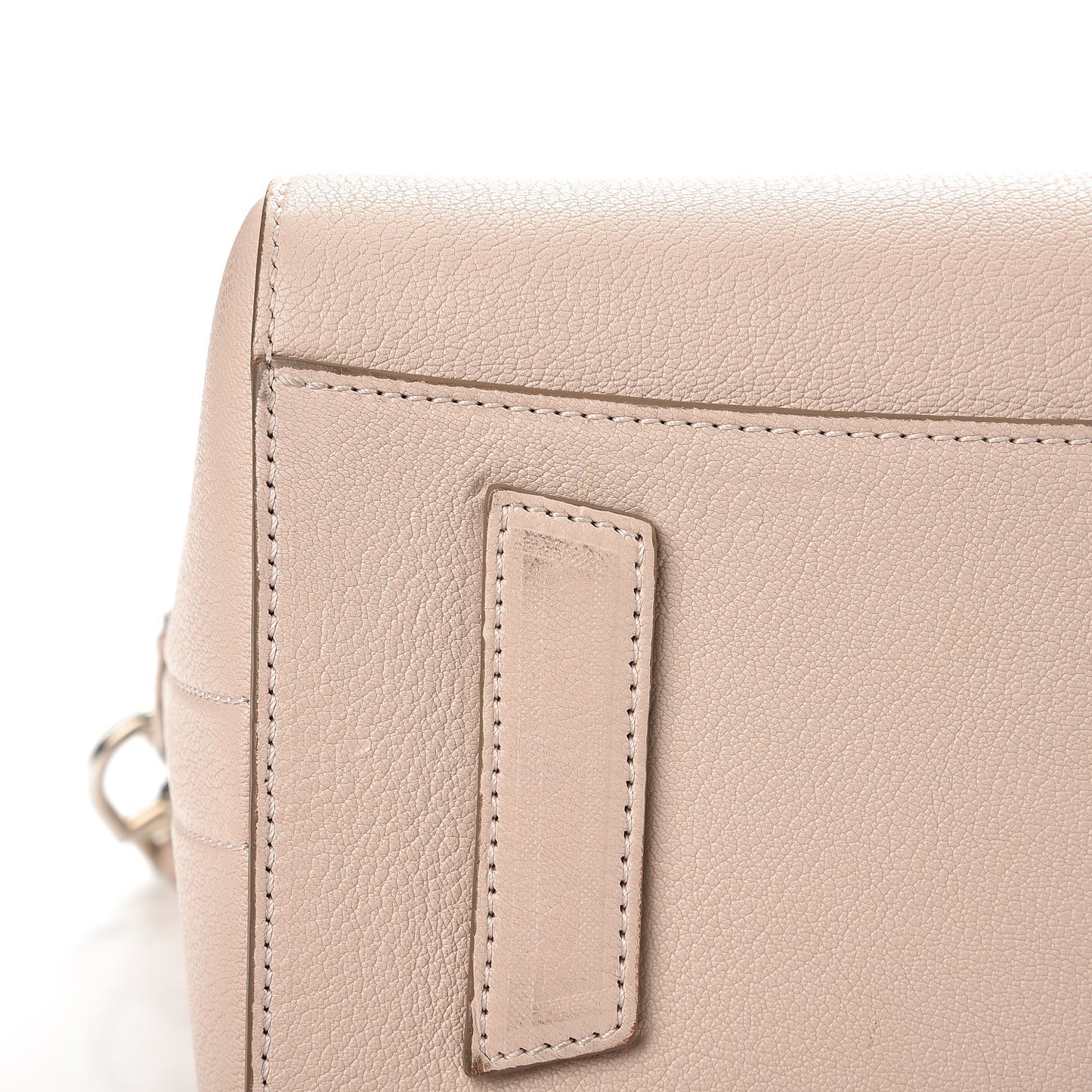 Sugar Goatskin Small Antigona Nude Pink