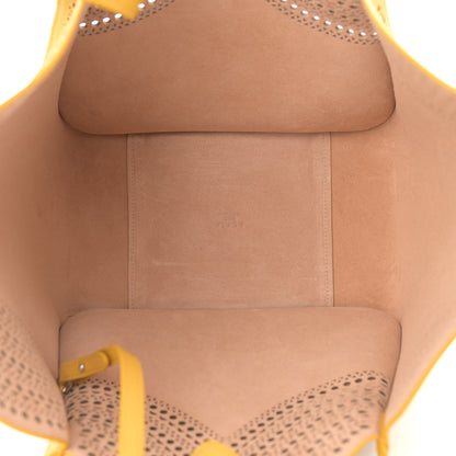 Alaia Calfskin Vienne Lili 22 Tote Jaune Safran 6 of 10