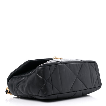 Chanel Lambskin Quilted Medium Chanel 19 Flap Black 4 of 11