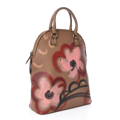 Burberry Prorsum Grainy Calfskin Hand Painted Bloomsbury Dark Sand 3 of 10
