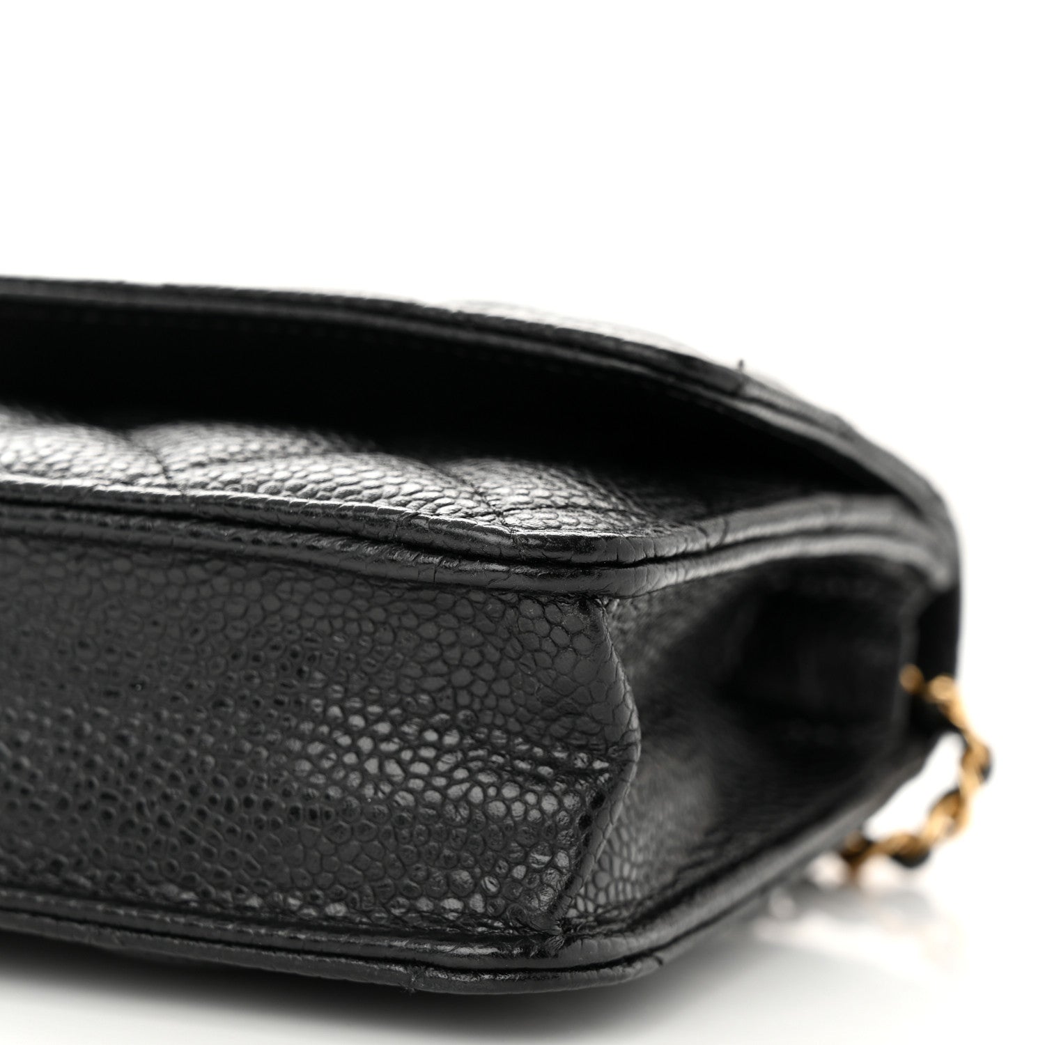 Chanel Caviar Quilted Wallet on Chain WOC Black 11 of 11