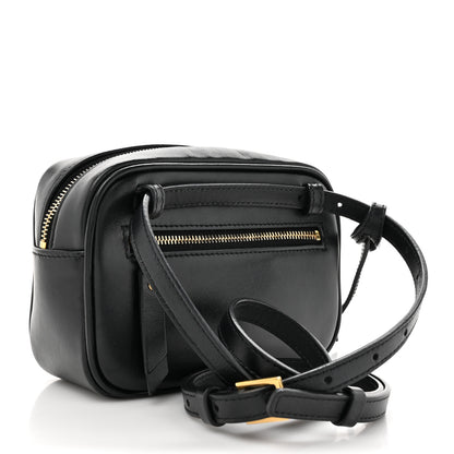 Saint Laurent Calfskin Matelasse Monogram Lou Belt Bag Black 3 of 10