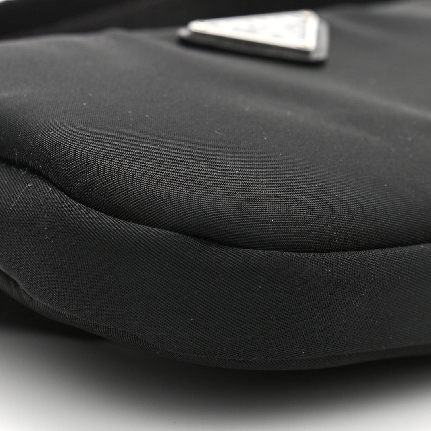 Prada Tessuto Nylon Belt Bag Black 7 of 8