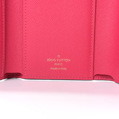 Louis Vuitton Monogram 2019 Christmas Animation Victorine Wallet Fuchsia 5 of 7