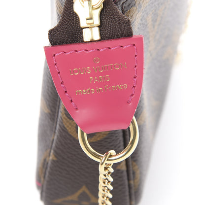 Louis Vuitton Monogram 2020 Christmas Animation Roller Coaster Mini Pochette Accessories Pivoine 5 of 7