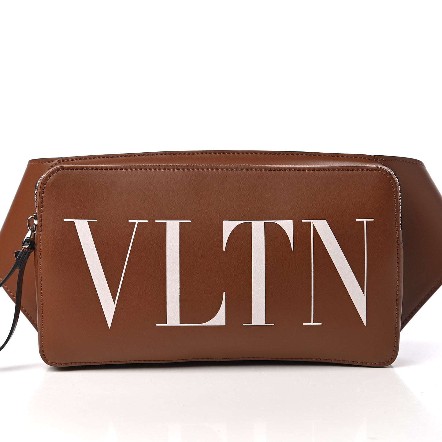 Calfskin VLTN Belt Bag Cuir White