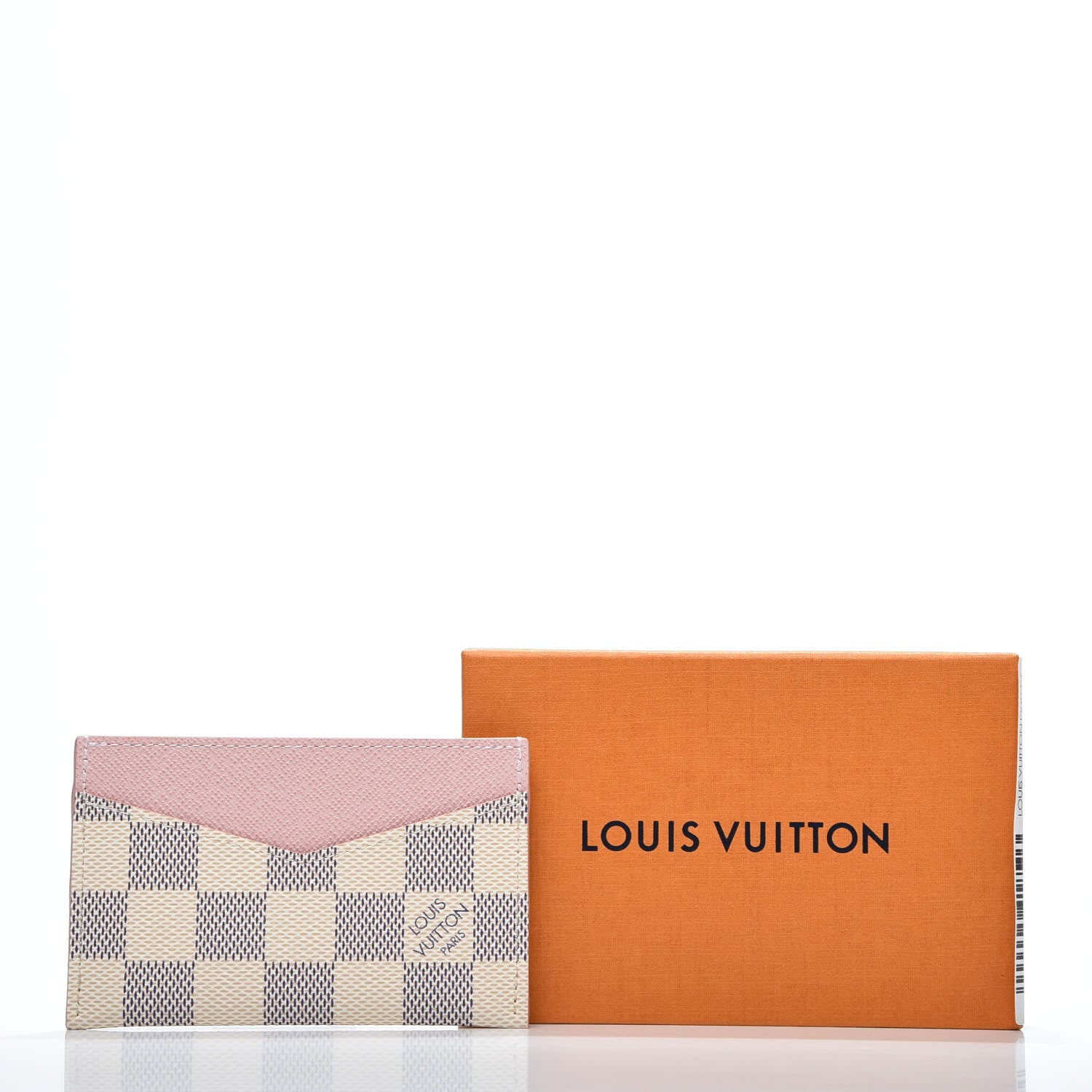Louis Vuitton Damier Azur Daily Card Holder Rose Ballerine 7 of 7