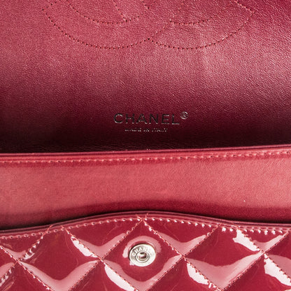 Chanel Patent Quilted Maxi Double Flap Red 6 of 10