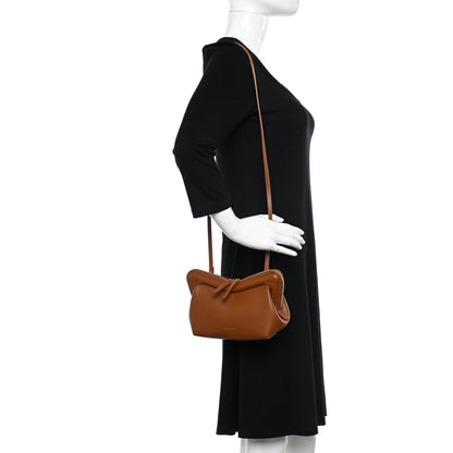 Mansur Gavriel Smooth Calfskin Mini Frame Crossbody Bag Camel 2 of 10