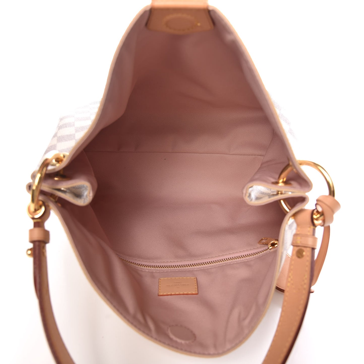 Damier Azur Graceful PM Rose Ballerine