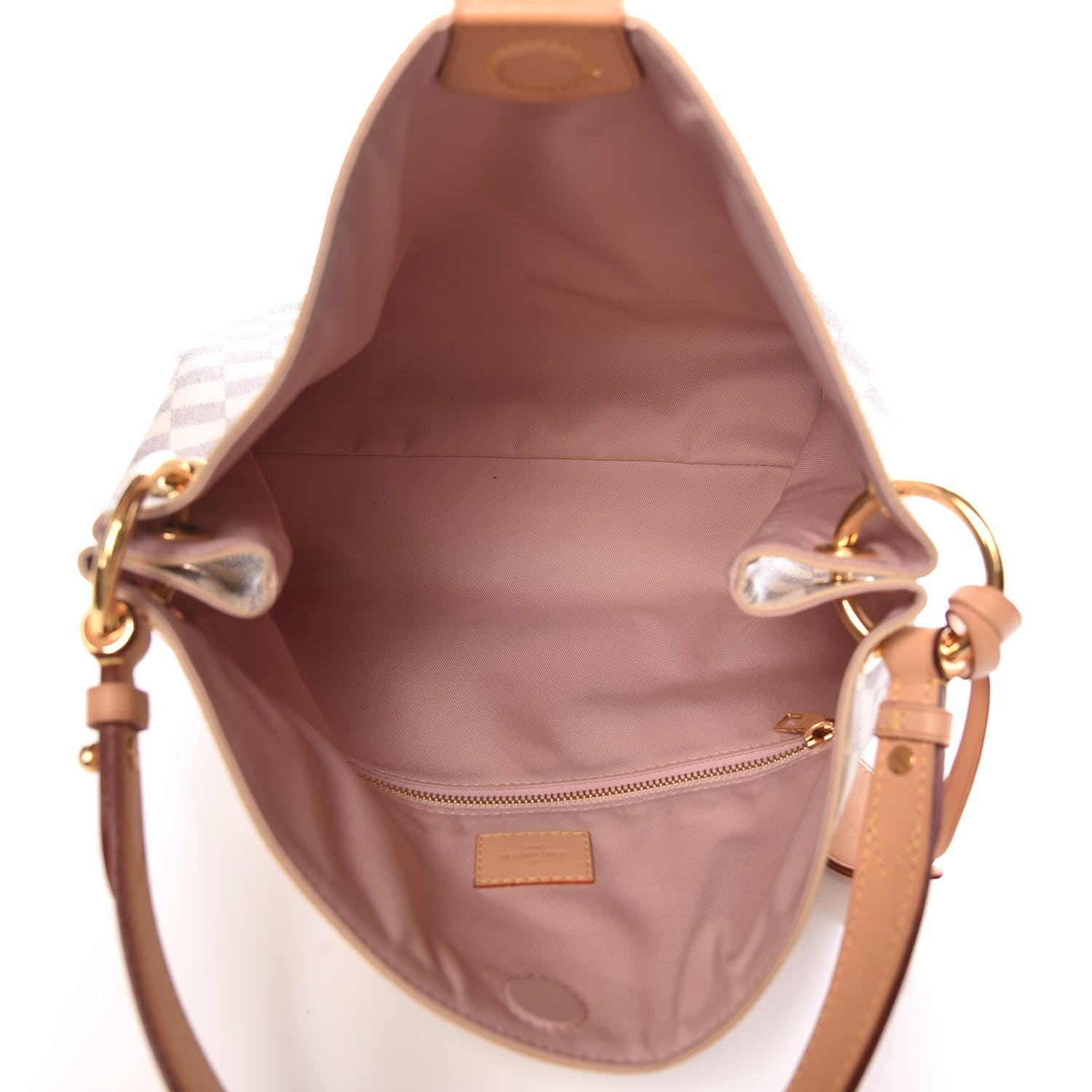 Louis Vuitton Damier Azur Graceful PM Rose Ballerine 5 of 13