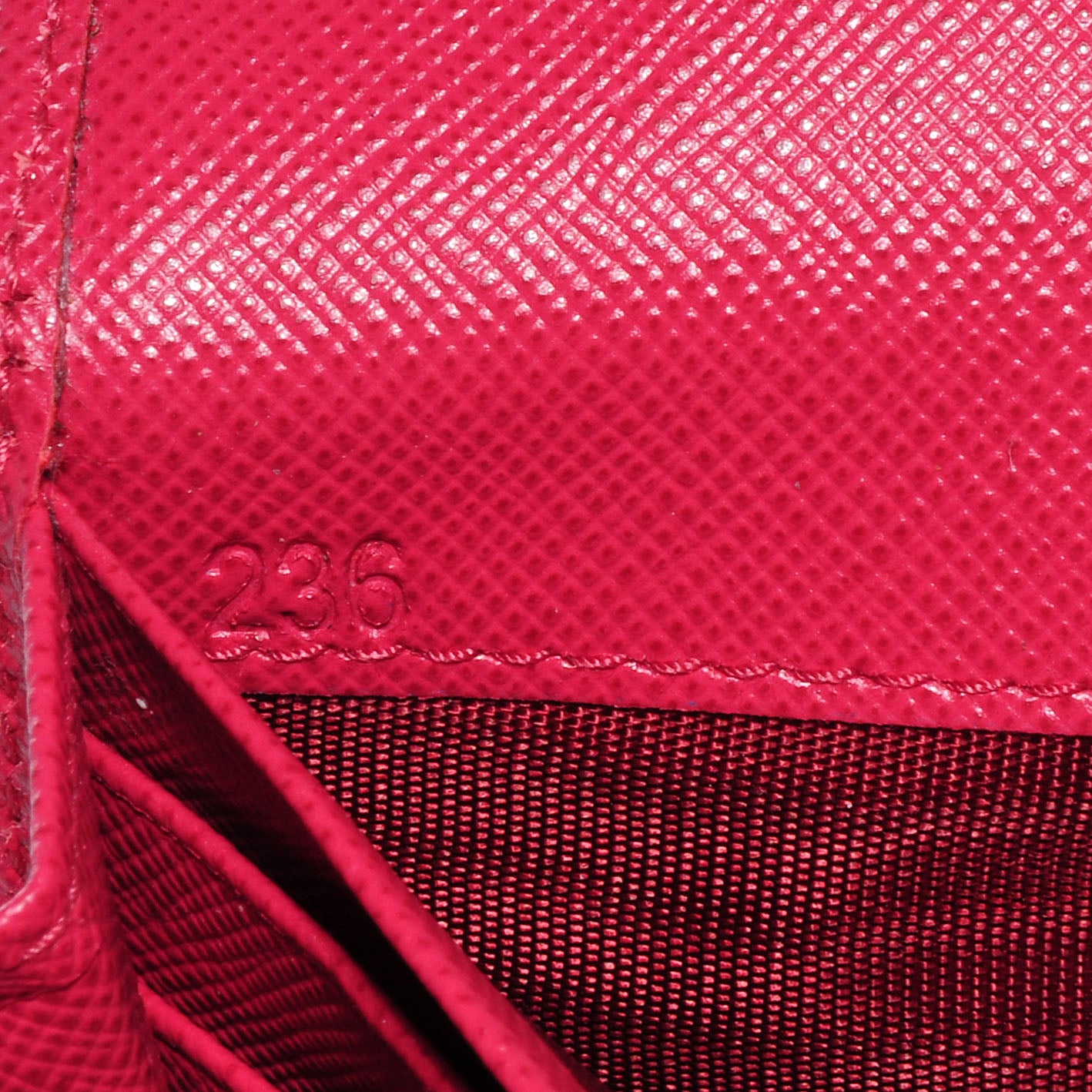 Saffiano Metal Continental Flap Wallet Peonia