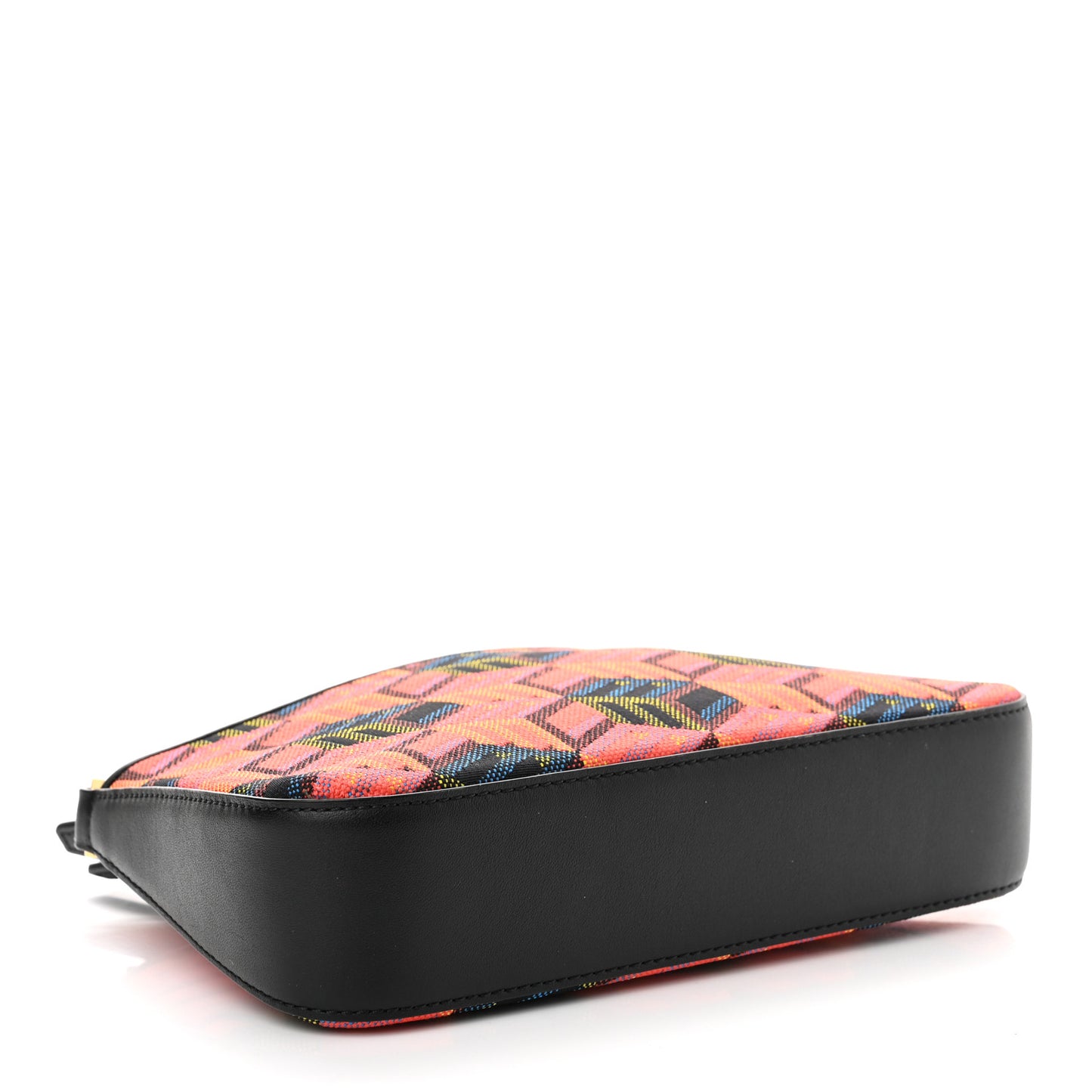 Jacquard Cubic Monogram Rockstar Shoulder Bag Multicolor