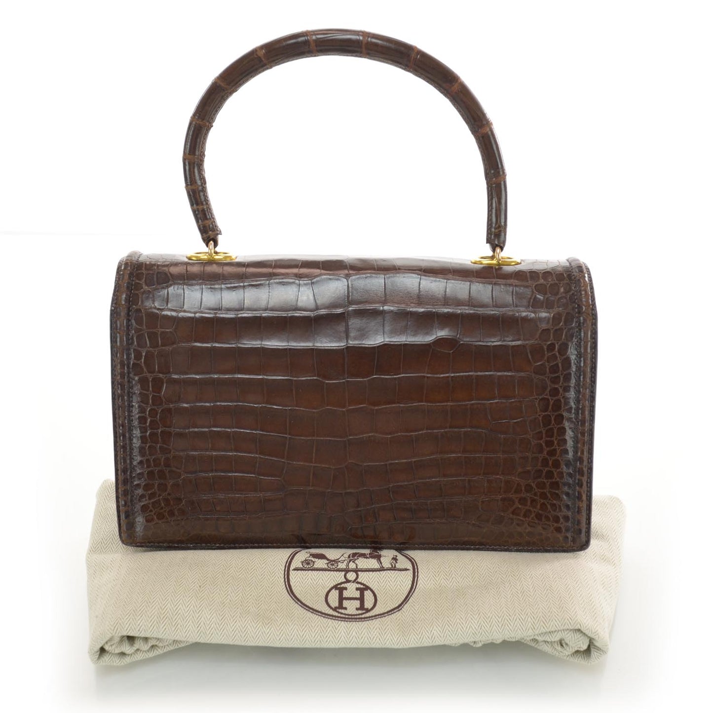 Porosus Crocodile Chaine d'Ancre Bag