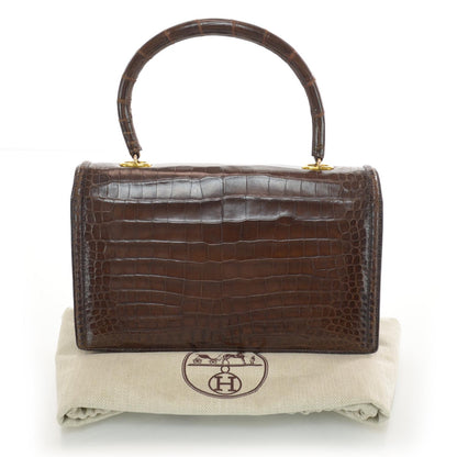 Hermes Porosus Crocodile Chaine d'Ancre Bag 3 of 6