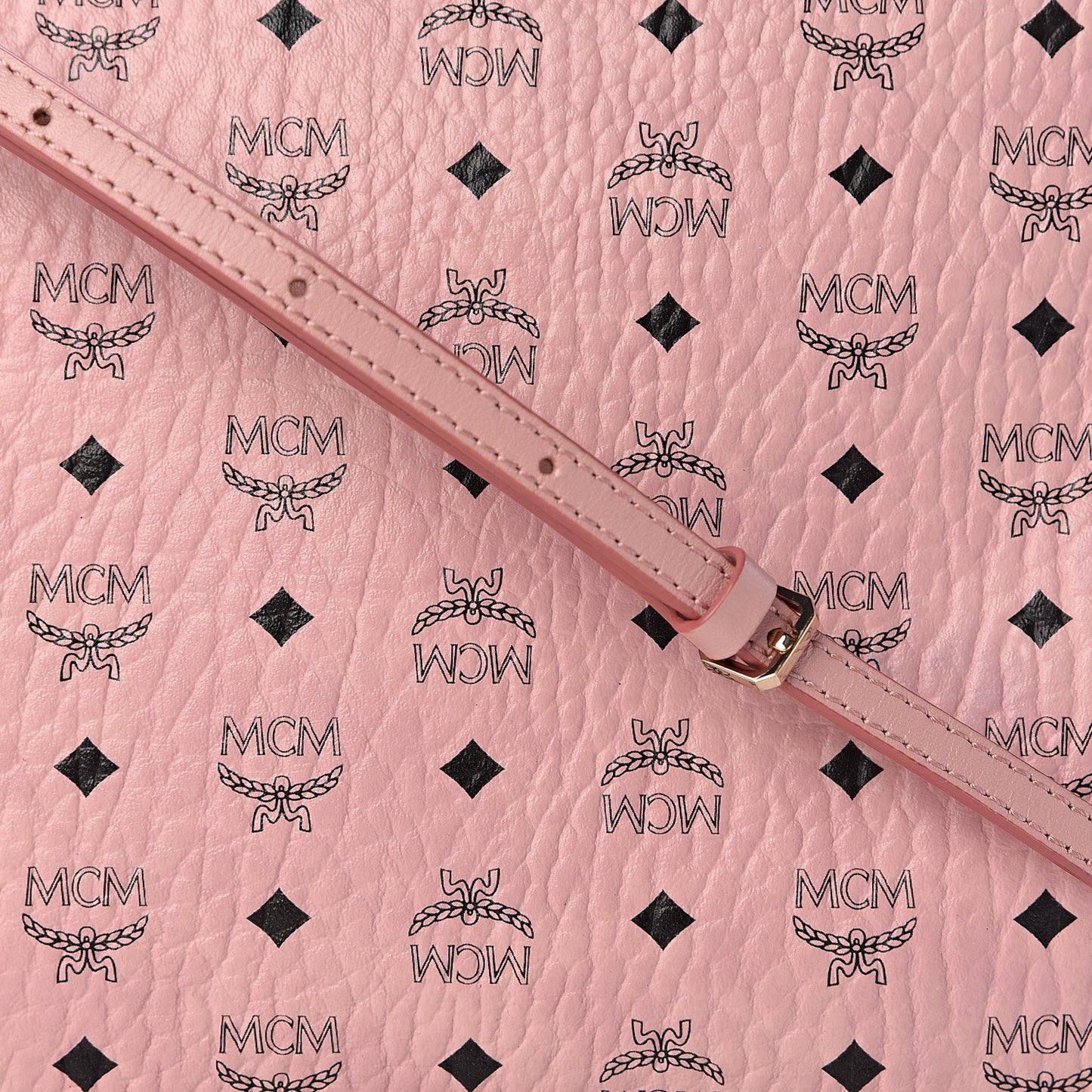 Visetos Medium Crossbody Pouch Soft Pink