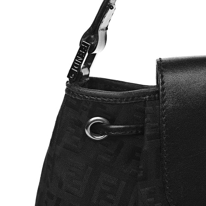 Fendi Zucchino Baguette Black 9 of 16