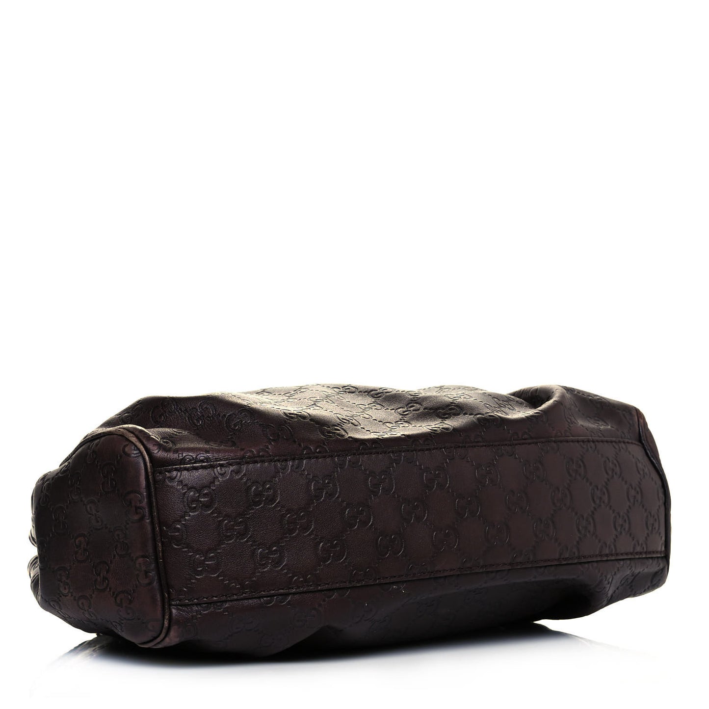 Guccissima Medium Sukey Tote Chocolate