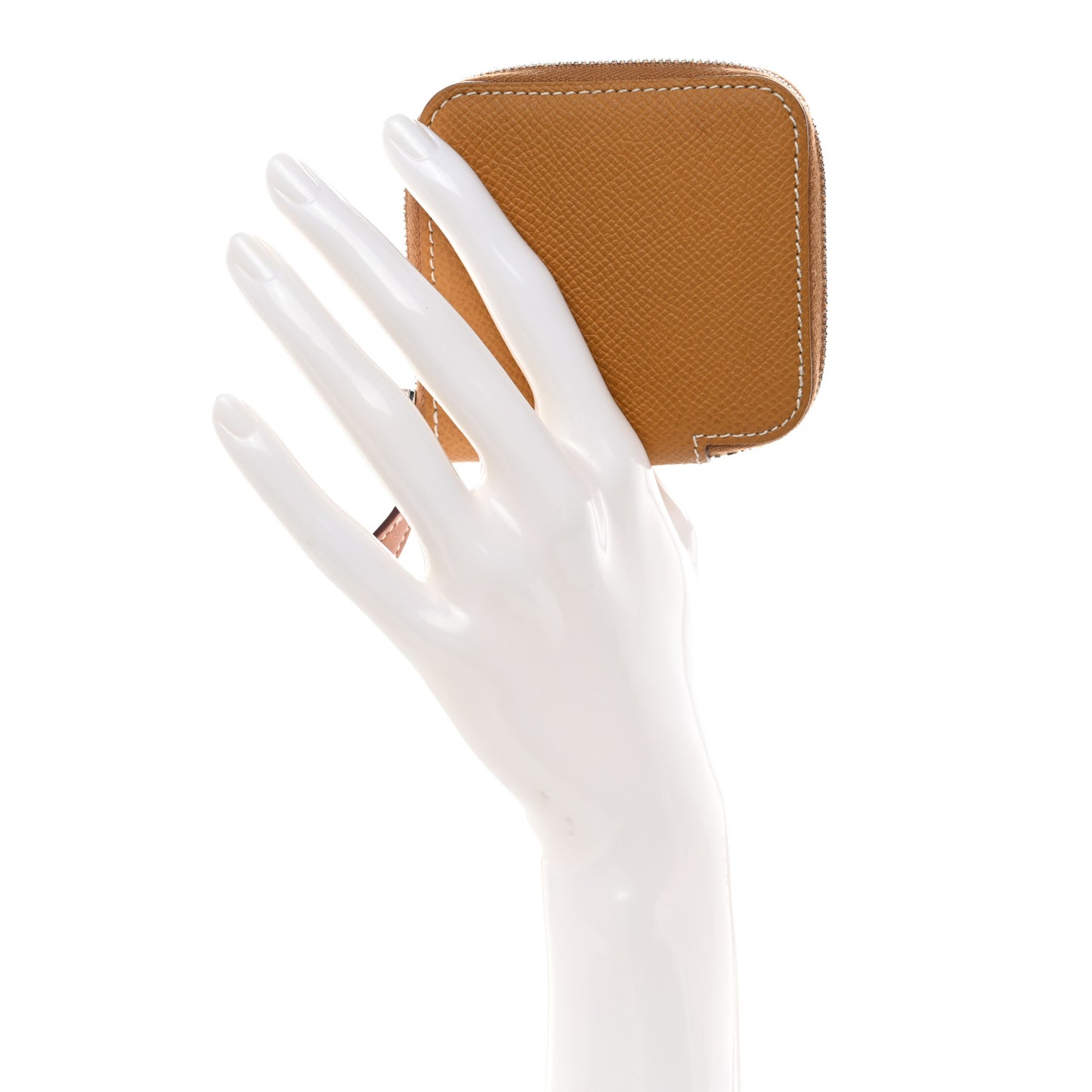 Epsom Silk'in Coin Purse Sesame