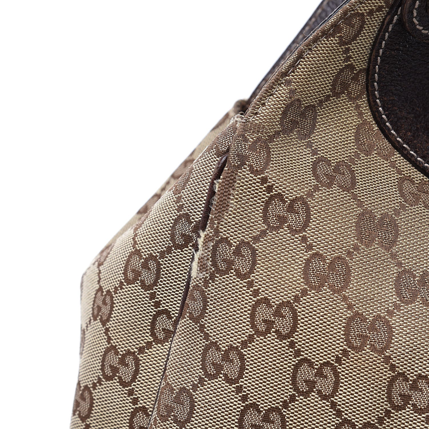 Gucci Monogram Medium Charmy Shoulder Bag Dark Brown 16 of 16