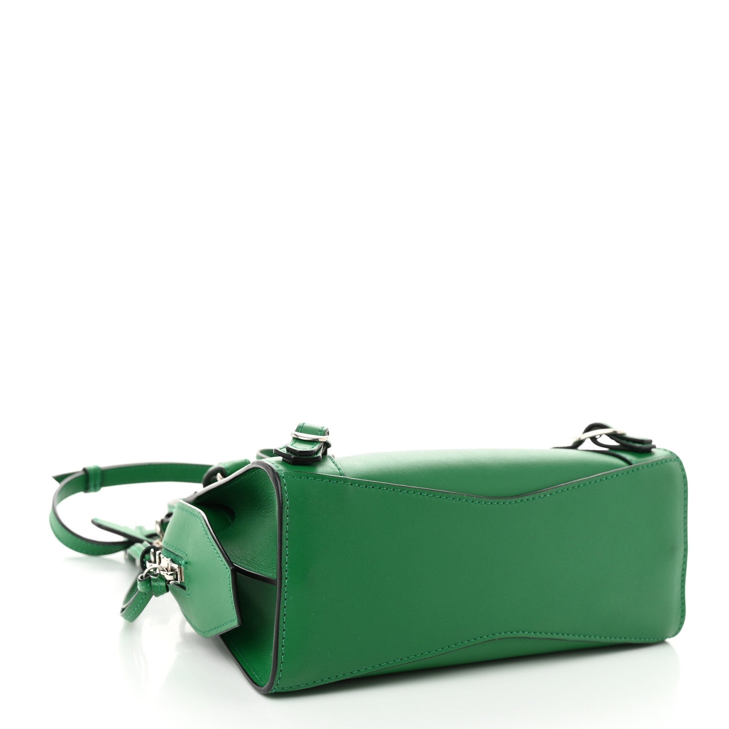 Balenciaga Smooth Calfskin Neo Classic Silver Hardware Mini City Grass Green 4 of 10