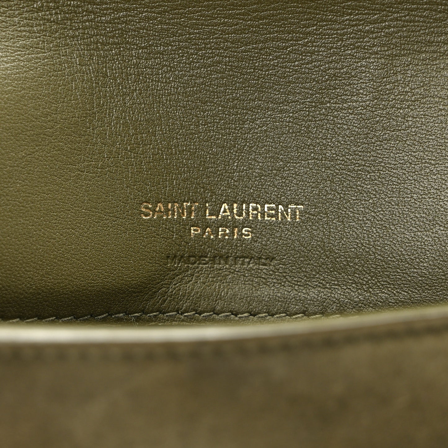 Suede Monogram Phone Holder Crossbody Loden Green