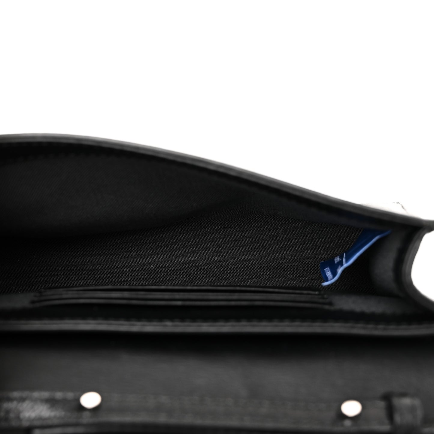 Calfskin PS11 Wallet With Strap Black