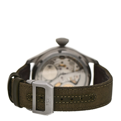 IWC Titanium Nylon 46mm Big Pilot 8 Day Power Reserve Automatic Watch Black IW502606 3 of 4