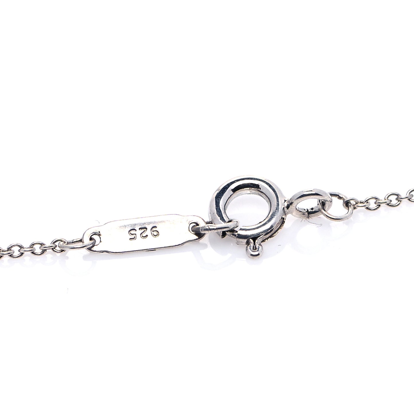 Sterling Silver Letters Lariat Necklace