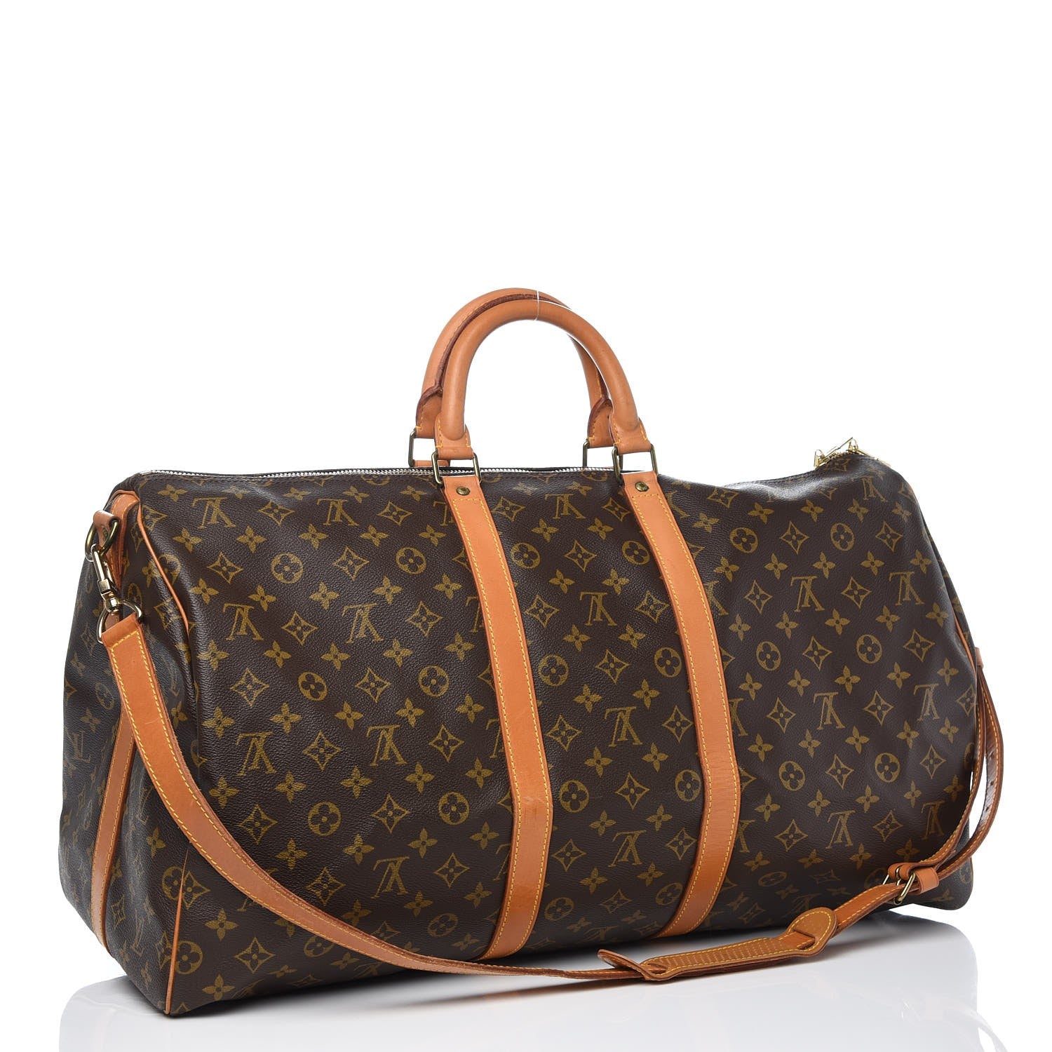 Louis Vuitton Monogram Keepall Bandouliere 55 3 of 12