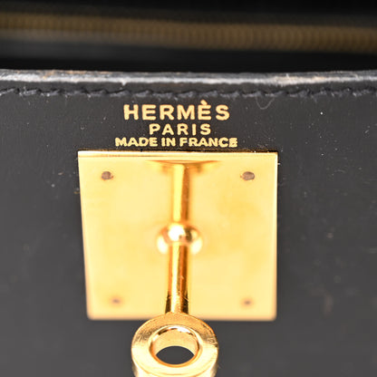 Hermes Box Kelly Sellier 28 Black 6 of 13