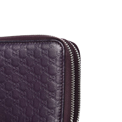 Gucci Microguccissima Zip Around Wallet Purple 9 of 13