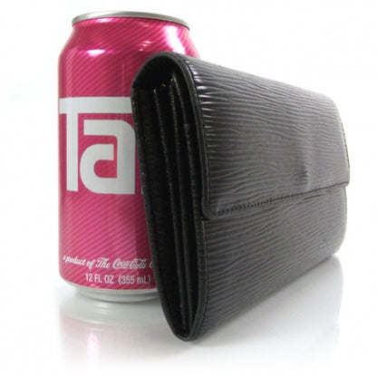 Louis Vuitton Epi Porte-Monnaie Sarah Wallet Black 3 of 6