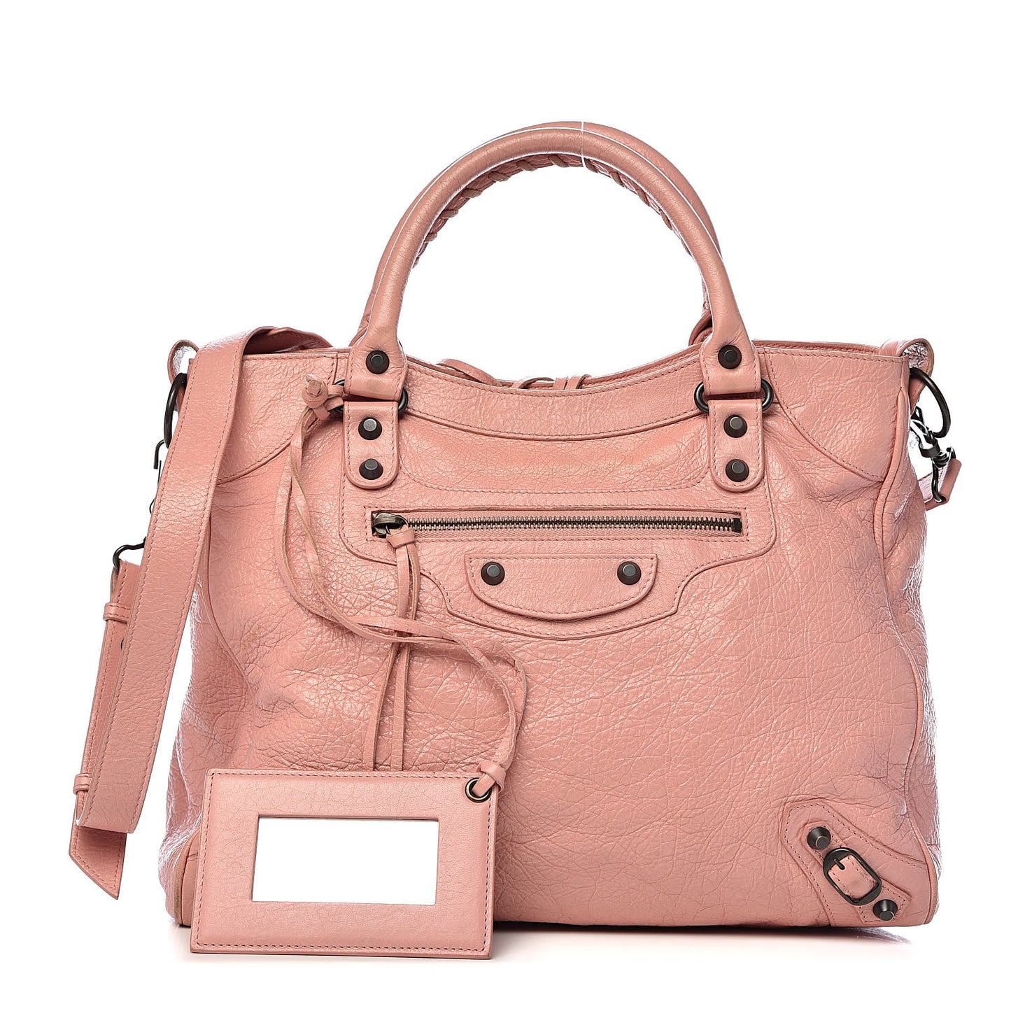 Agneau Classic Hardware Velo Rose Peche