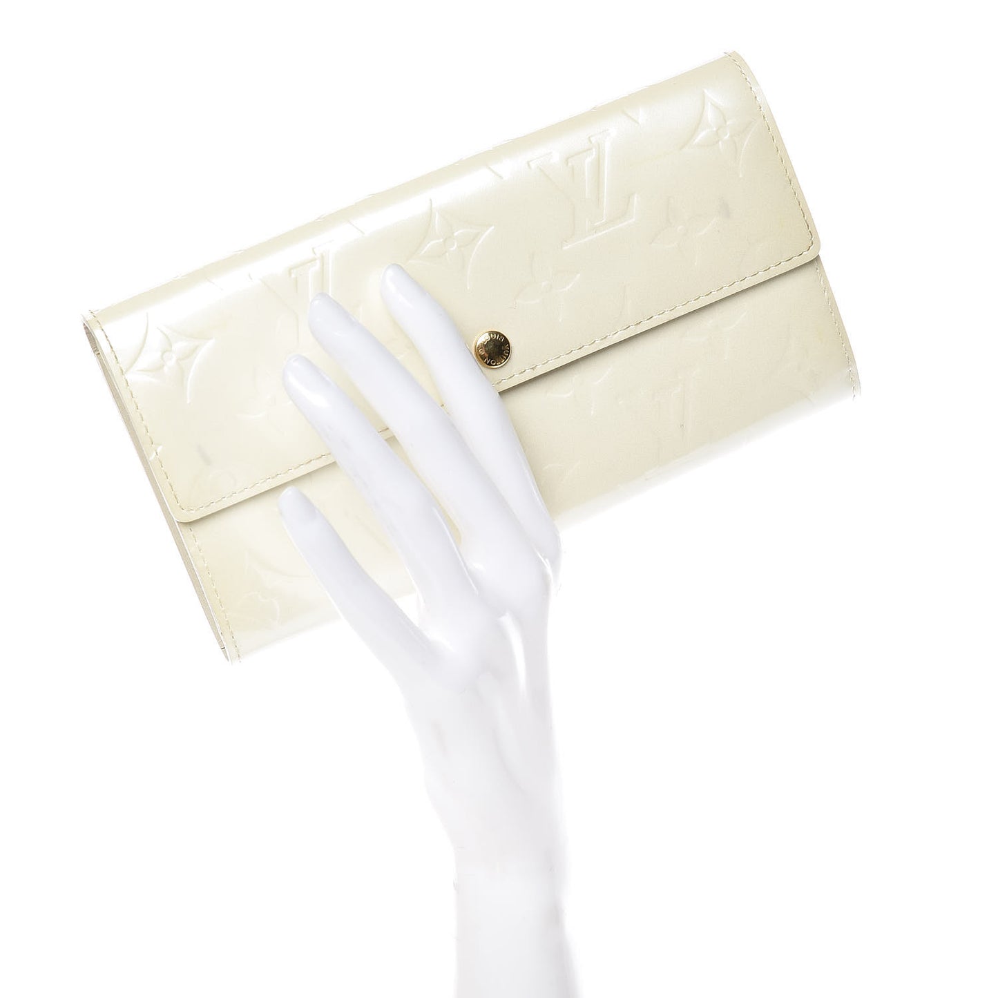 Vernis Sarah Wallet Perle