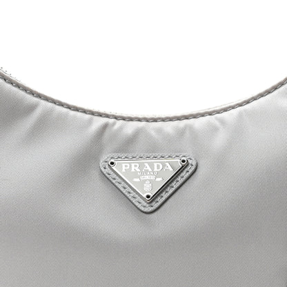 Prada Re-Nylon Saffiano Re-Edition 2005 Shoulder Bag Fiordaliso 9 of 11