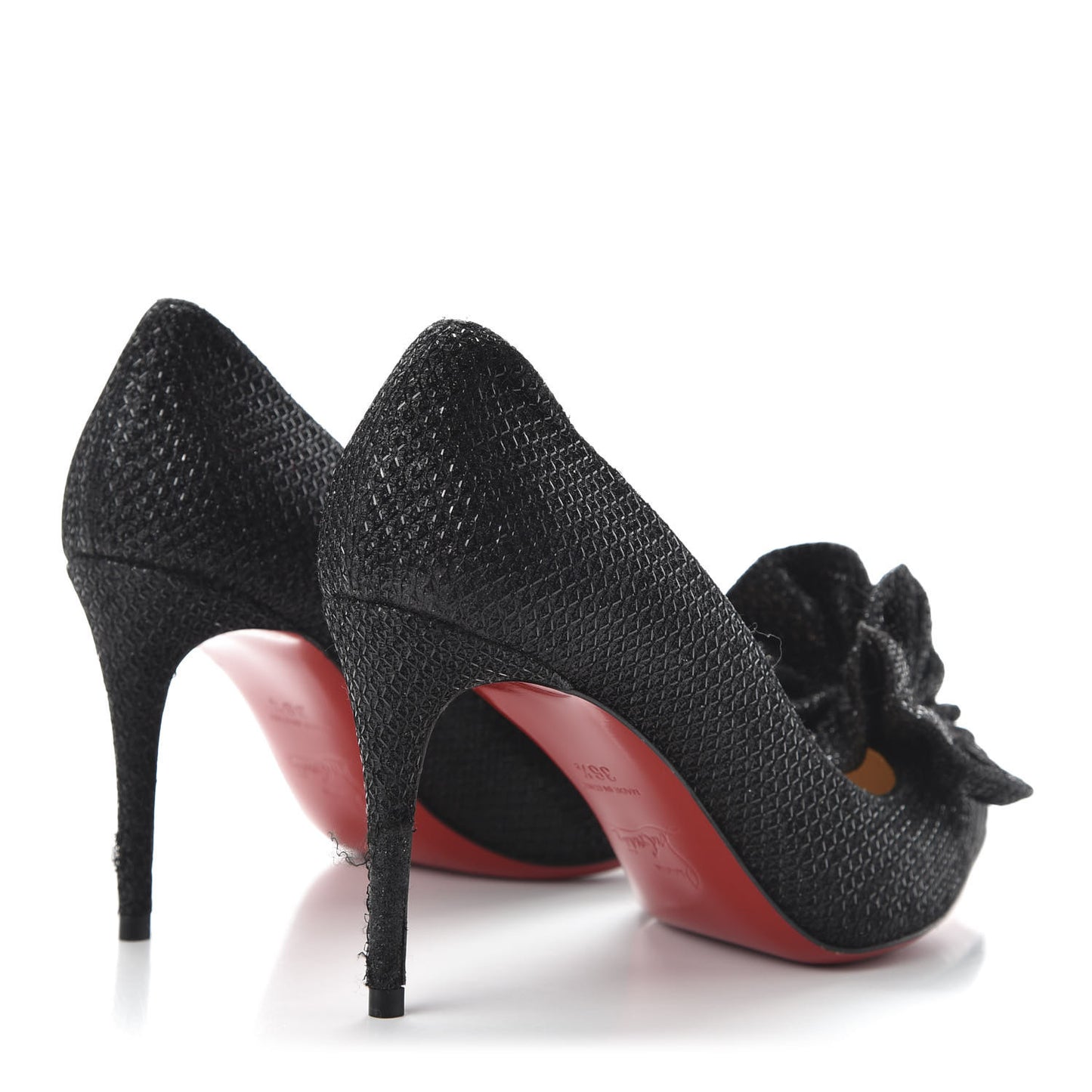 Glitter Diams Anemosea 85 Pumps 36.5 Black