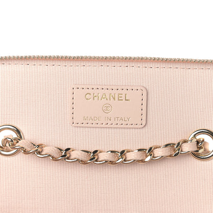 Chanel Caviar Quilted Small Vanity Case With Chain Light Beige 6 of 9