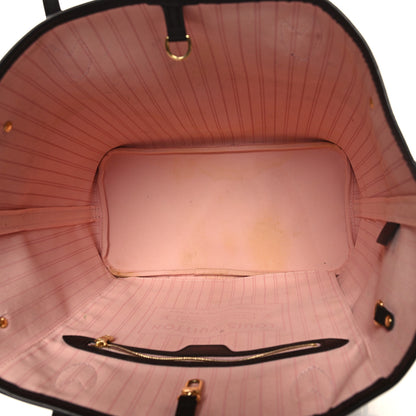 Louis Vuitton Damier Ebene Neo Neverfull MM Rose Ballerine 5 of 15