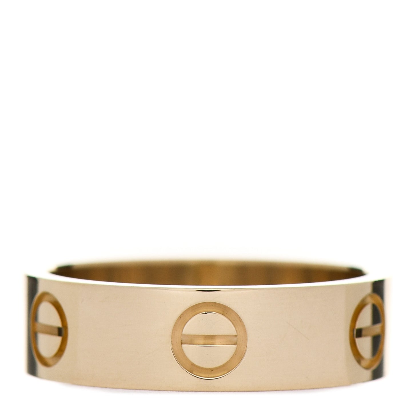 18K Yellow Gold 5.5mm LOVE Ring 54 7