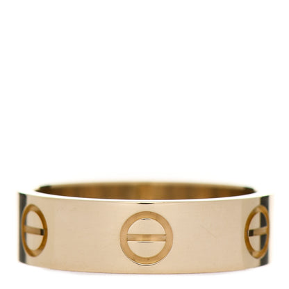 Cartier 18K Yellow Gold 5.5mm LOVE Ring 54 7 3 of 5