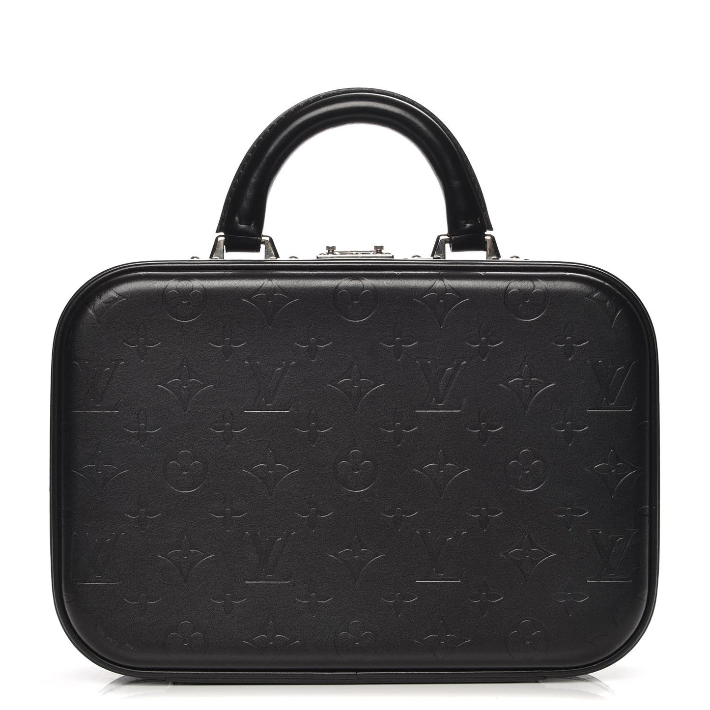 Monogram Glace Valisette PM Black