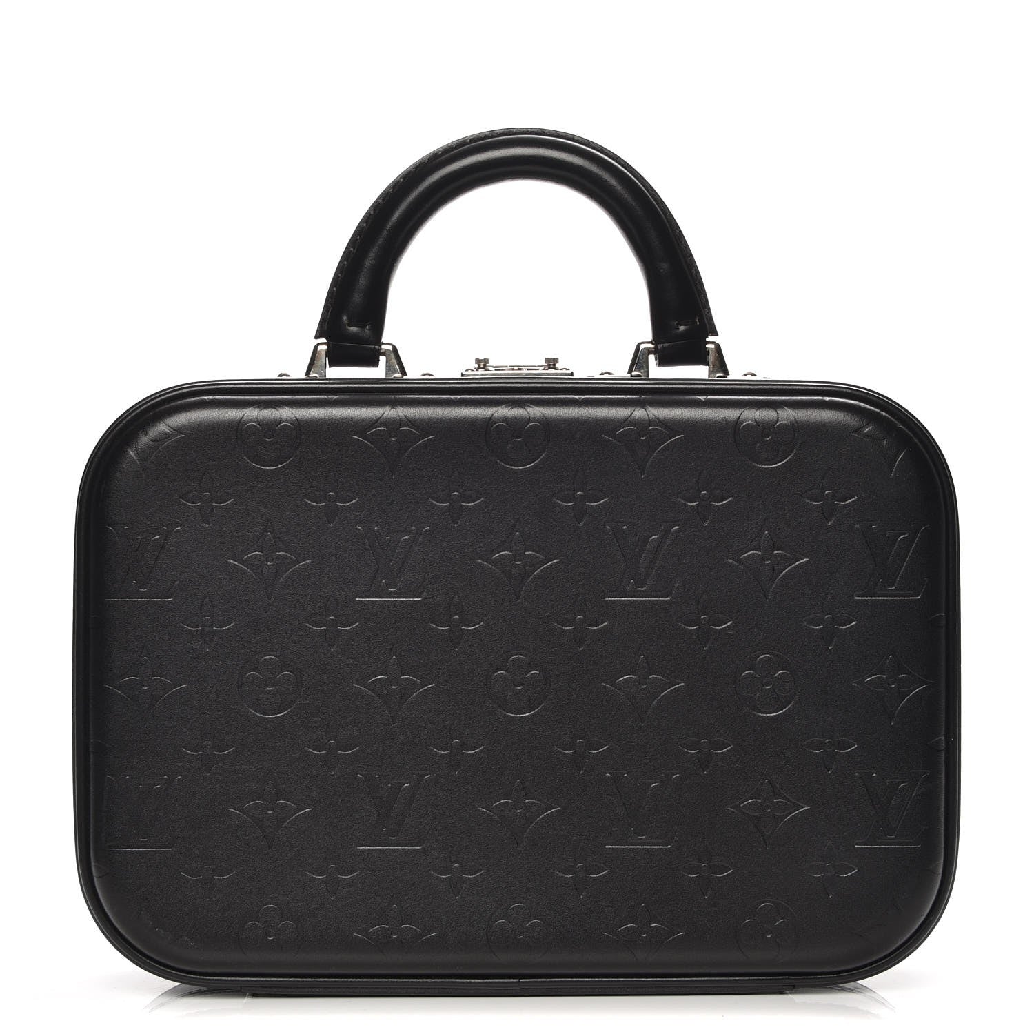 Louis Vuitton Monogram Glace Valisette PM Black 1 of 8