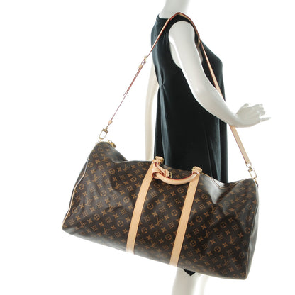Louis Vuitton Monogram Keepall Bandouliere 60 2 of 10