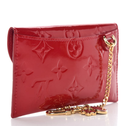 Louis Vuitton Vernis Envelope Plate Pouch Pomme D'Amour 3 of 8