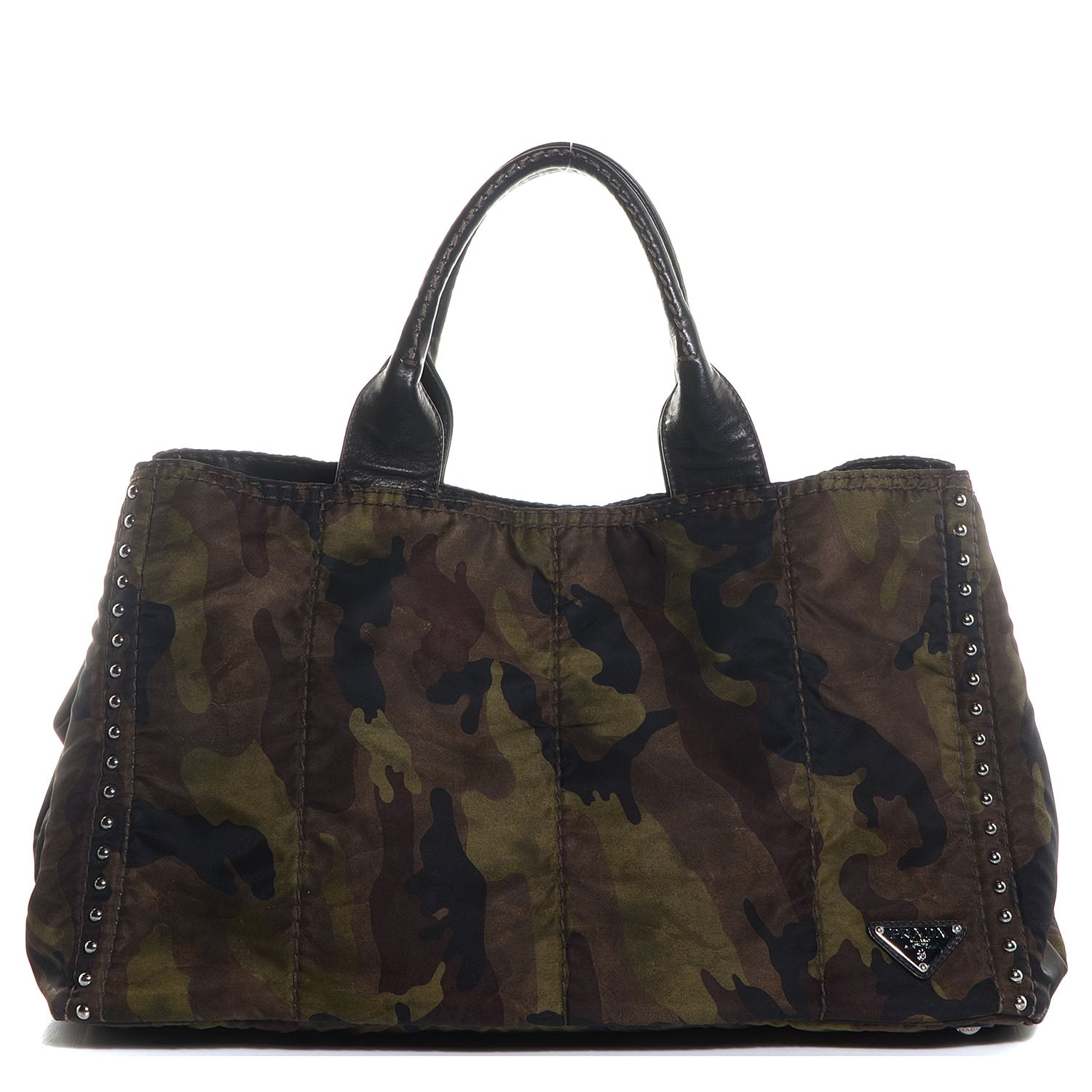 Prada Tessuto Nylon Camouflage Tote Mimetico 1 of 9