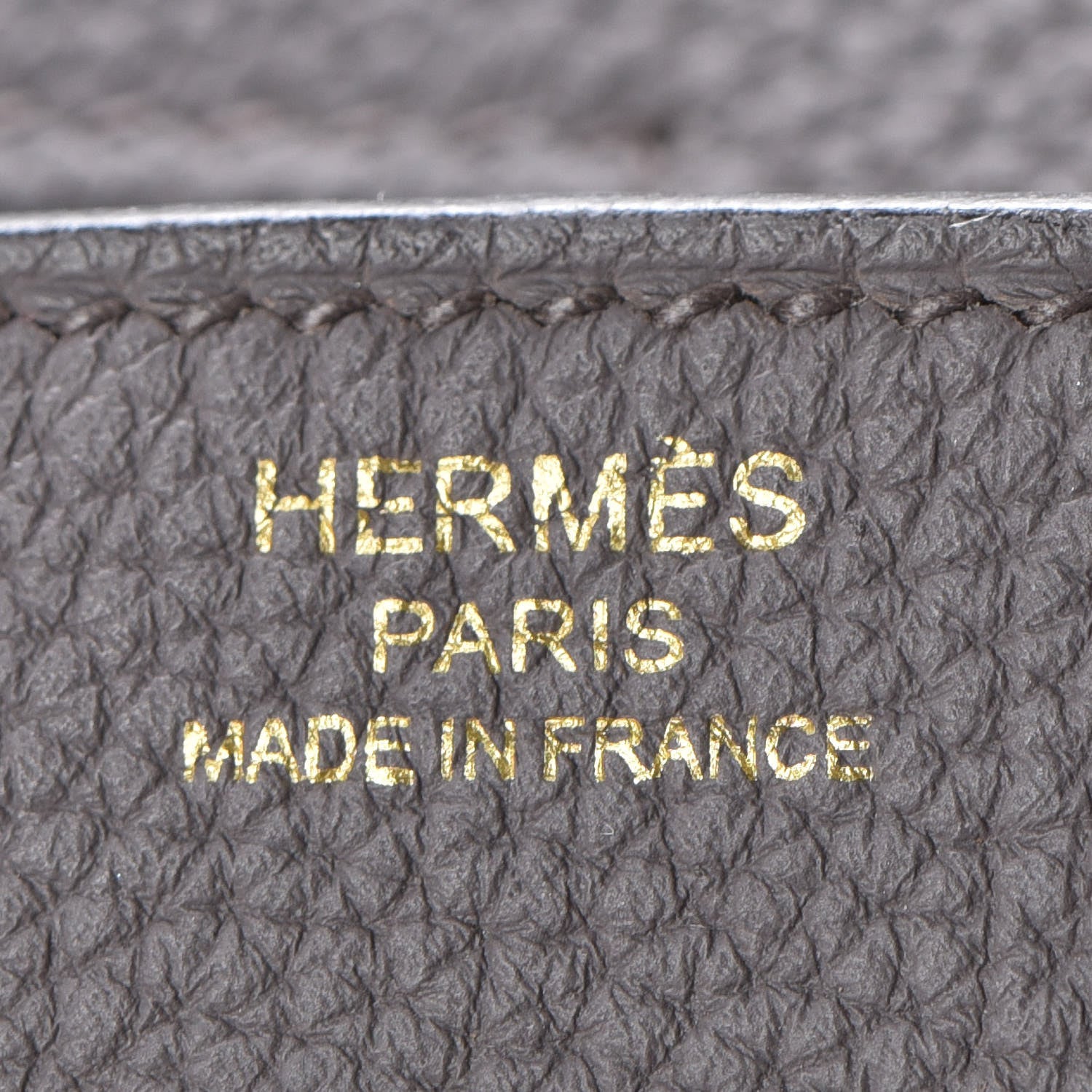 Hermes Togo Birkin 25 Etain 16 of 31