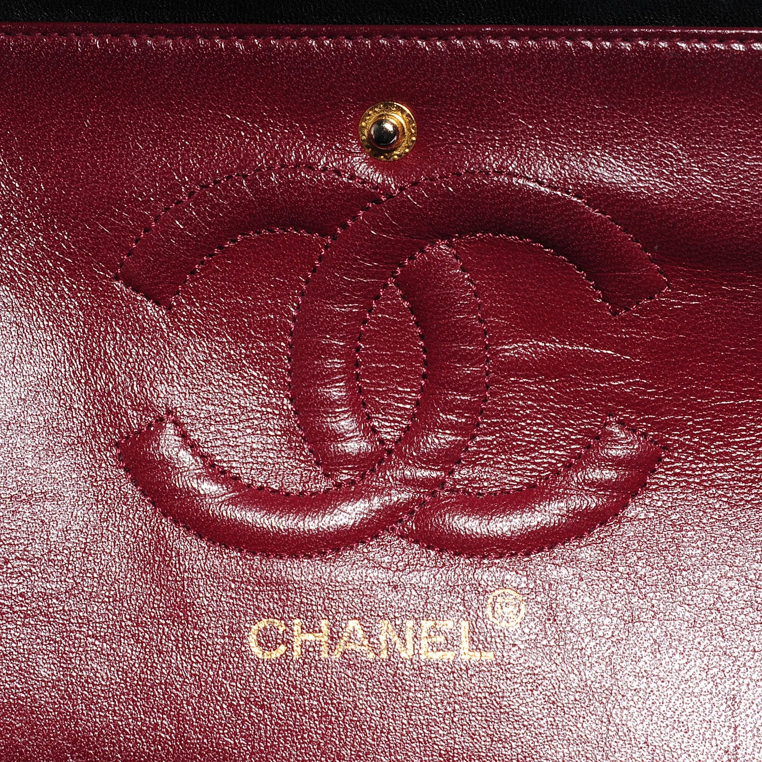 Chanel Lambskin Medium Double Flap Black 5 of 8
