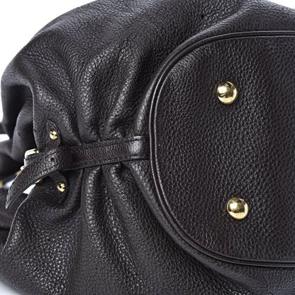 Louis Vuitton Mahina L Chocolate 5 of 12